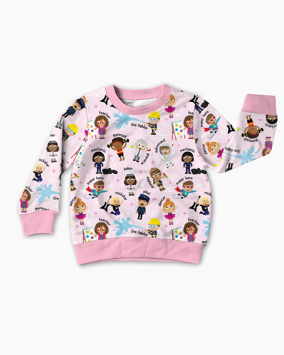 Sweatshirt mit Rundhalsausschnitt aus Bambusfaser