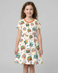 Vorlage Bambus Twirl Kleid