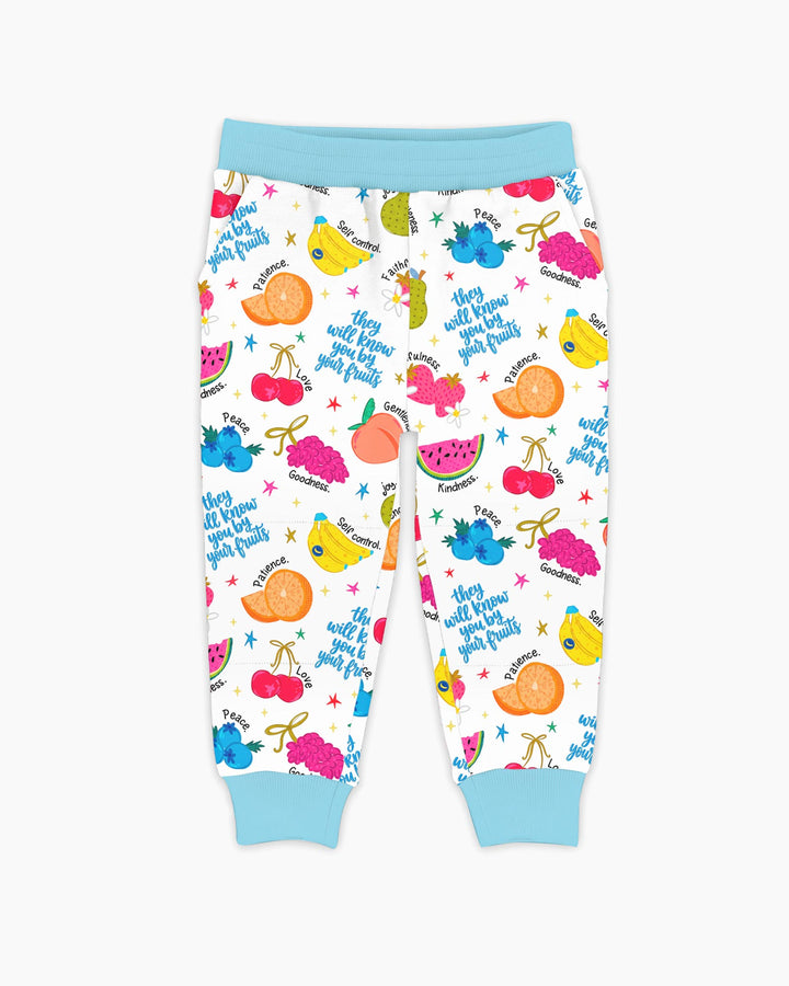 They Will Know You By Your Fruits Bamboo Jogger