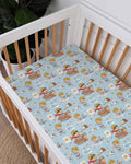 Tiny Explorer Tales Bamboo Fitted Crib Sheet