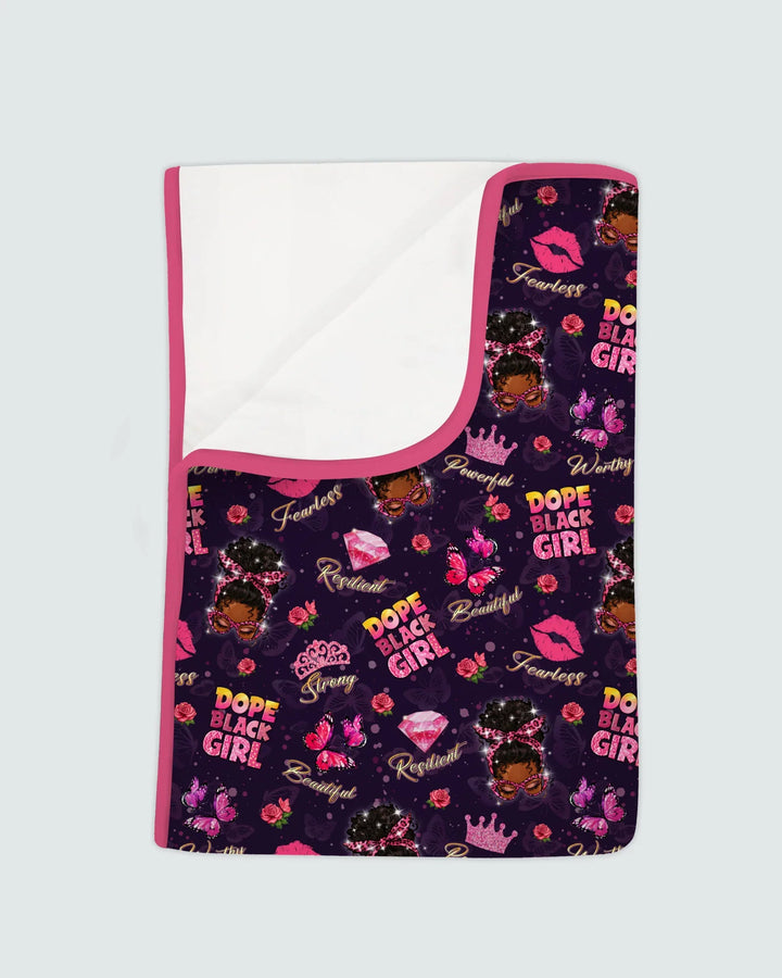 Dope Black Queen Bamboo Blanket