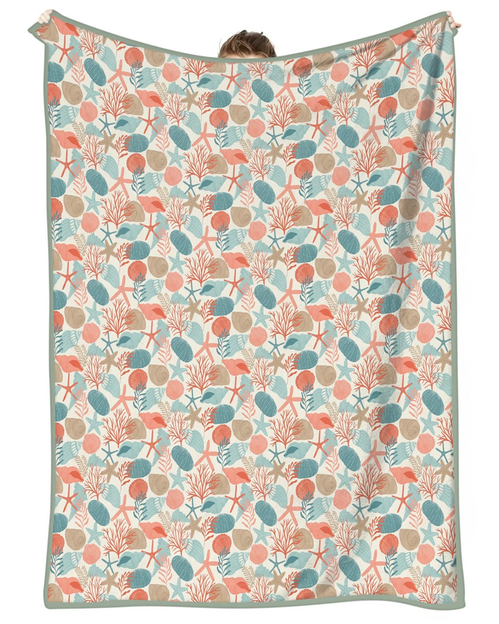 Sunny Beach Cruisers Bamboo Blanket