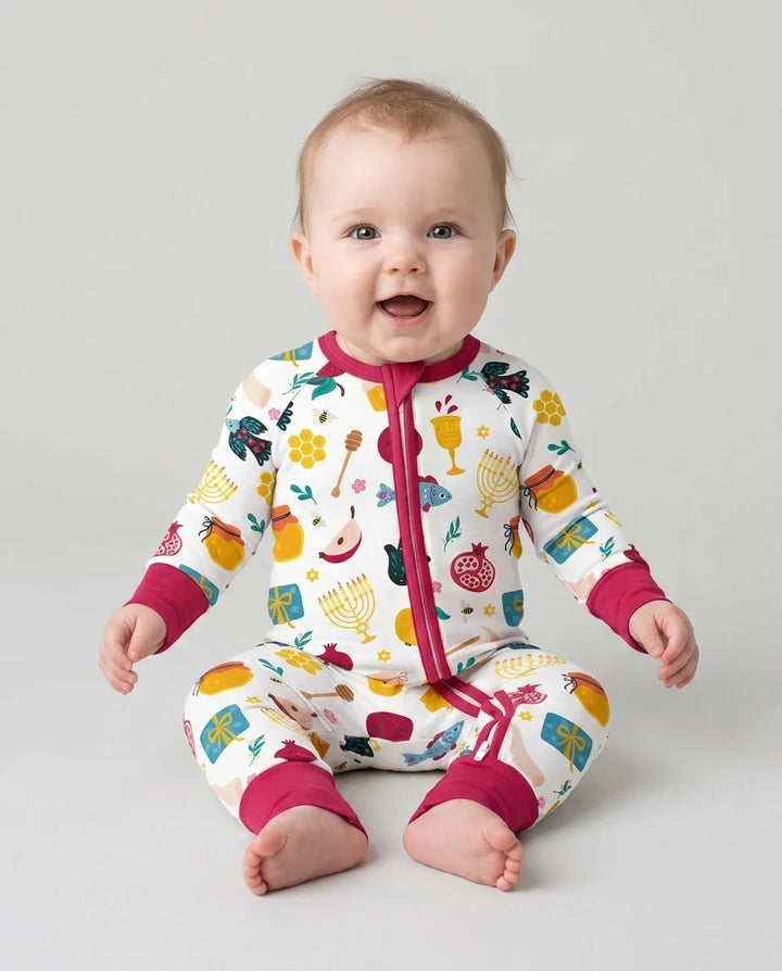 Gerippte Babykleidung mit individuellem Foto - Weich &amp; Skizzenhaft