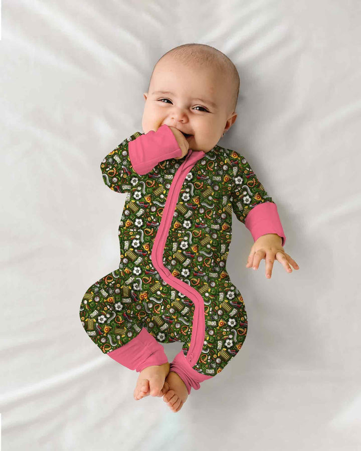 Gerippte Babykleidung mit individuellem Foto - Weich &amp; Skizzenhaft