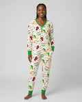 Vorlage Bambus Damen Pyjama Set