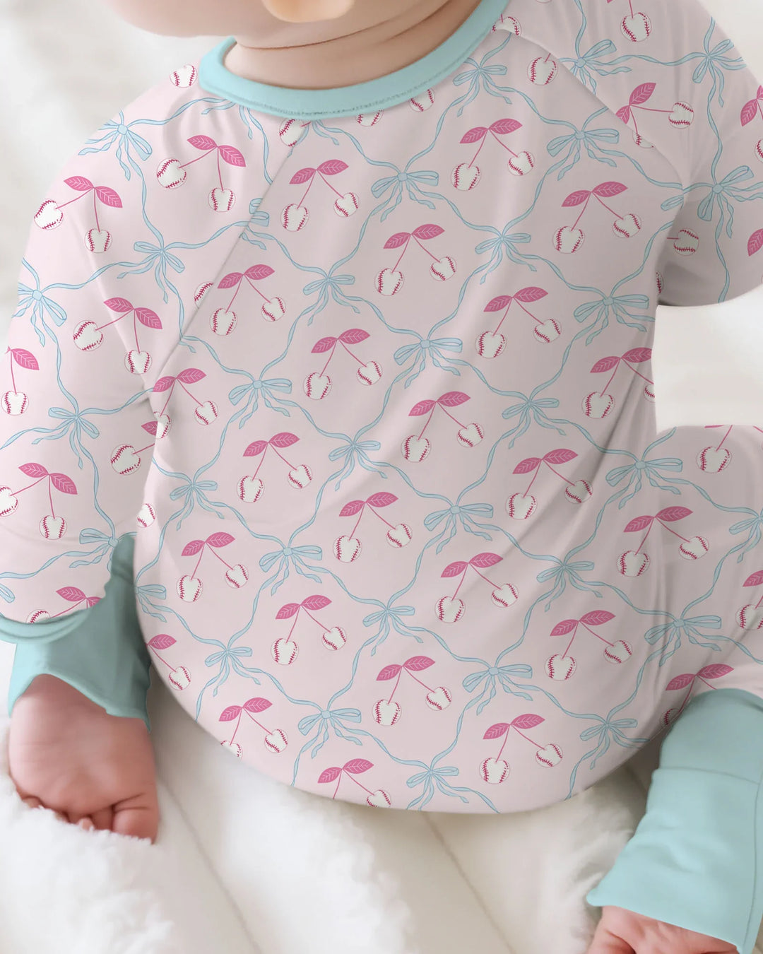 Gerippte Babykleidung mit individuellem Foto - Weich &amp; Skizzenhaft