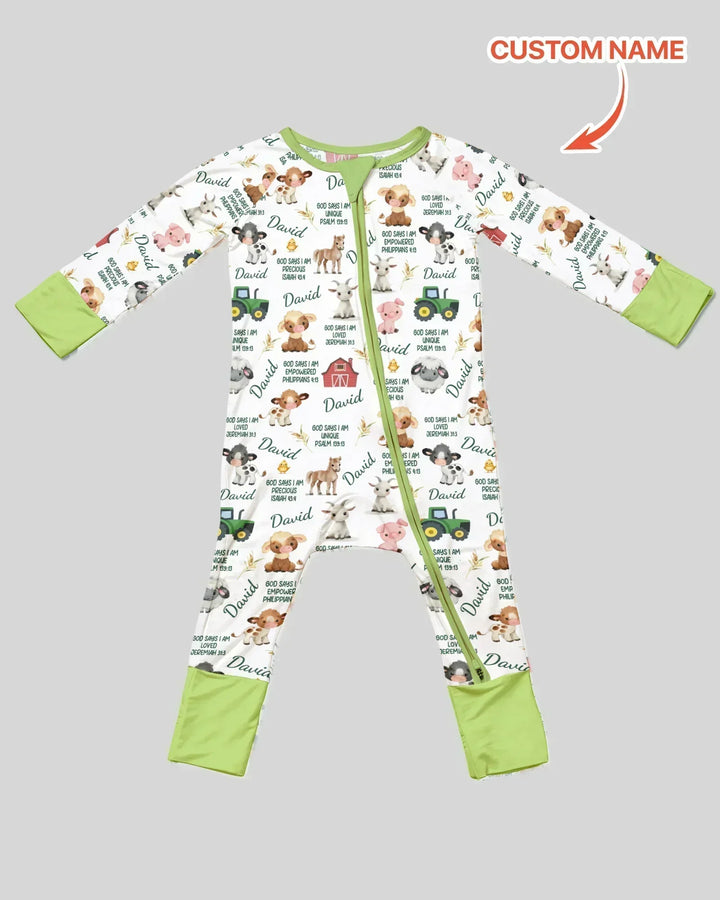 Gerippte Babykleidung mit individuellem Foto - Weich &amp; Skizzenhaft