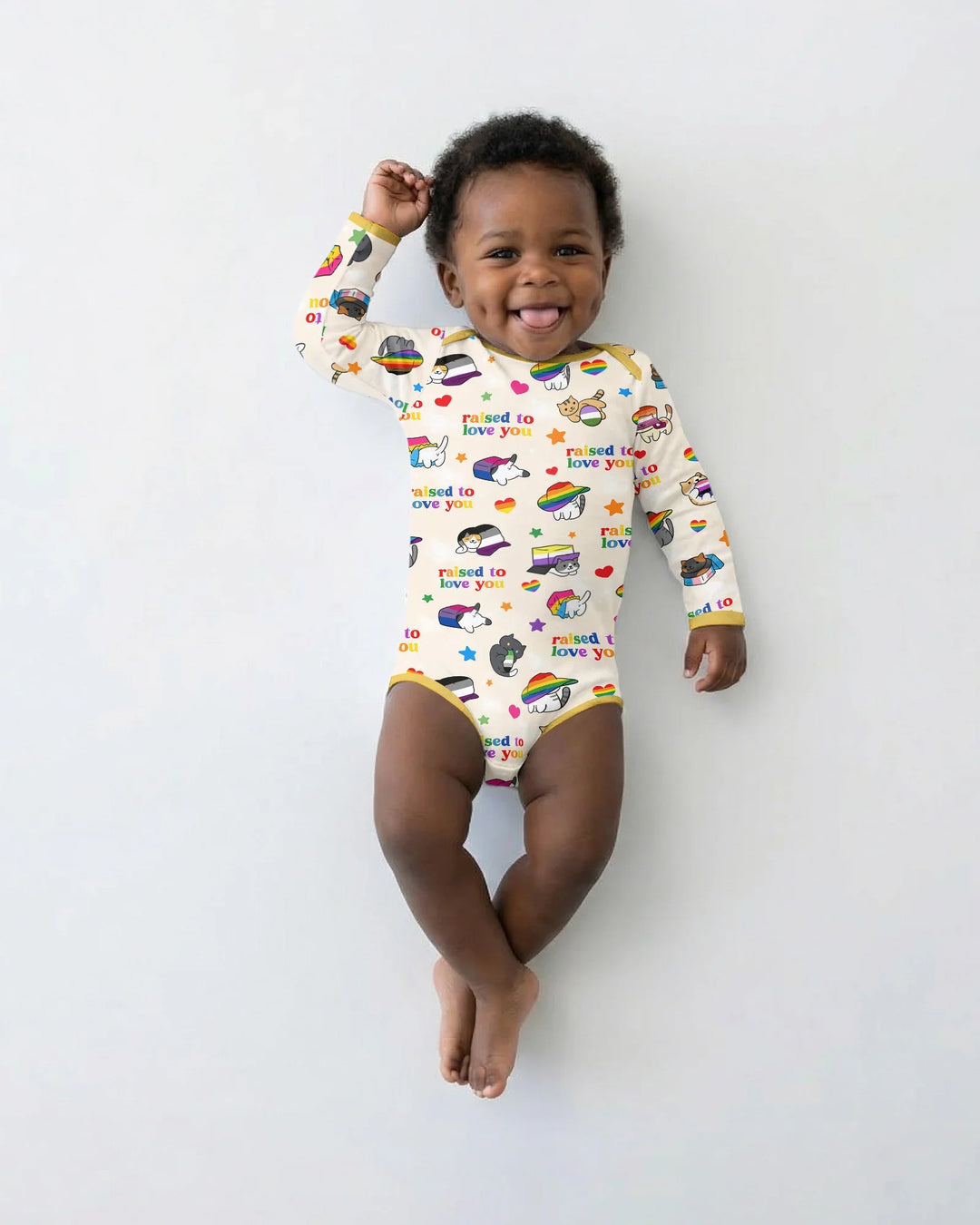 Gerippte Babykleidung mit individuellem Foto - Weich &amp; Skizzenhaft