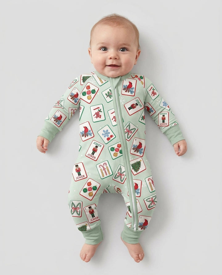 Christmas Mahjong  Bamboo Convertible Zippy