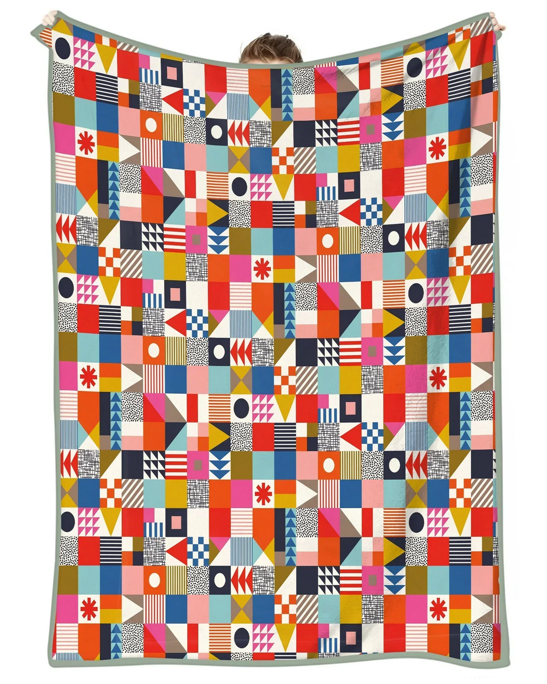 Vorlage Quilt Decke