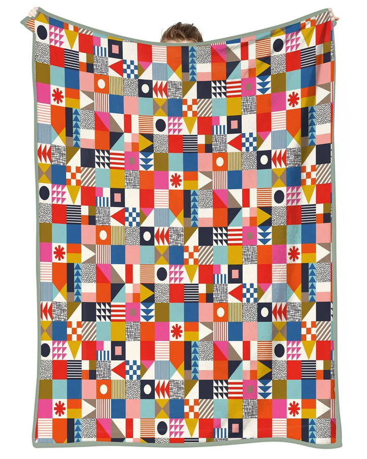 Vorlage Quilt Decke