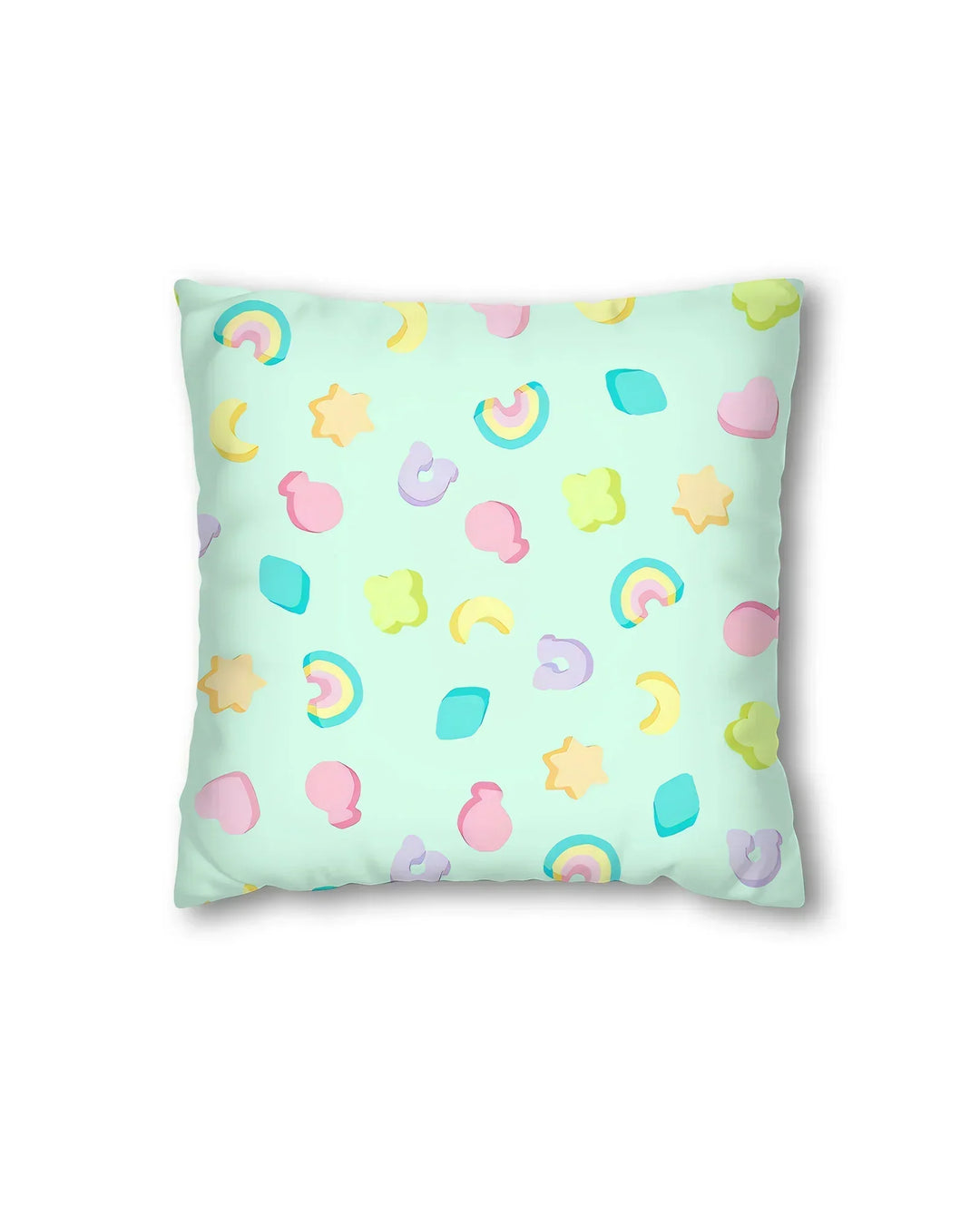 Pastel Lucky Charms Scatter Bamboo Pillow Case