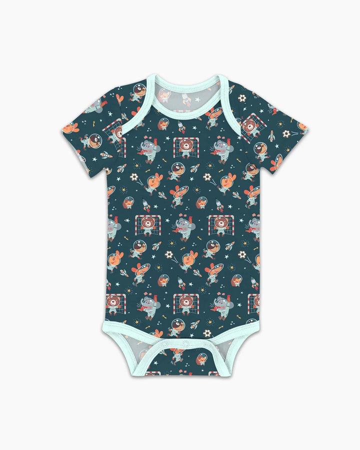 Gerippte Babykleidung mit individuellem Foto - Weich &amp; Skizzenhaft