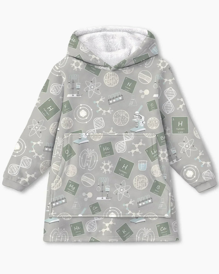 A Moment Of Science Bamboo Blanket Hoodie