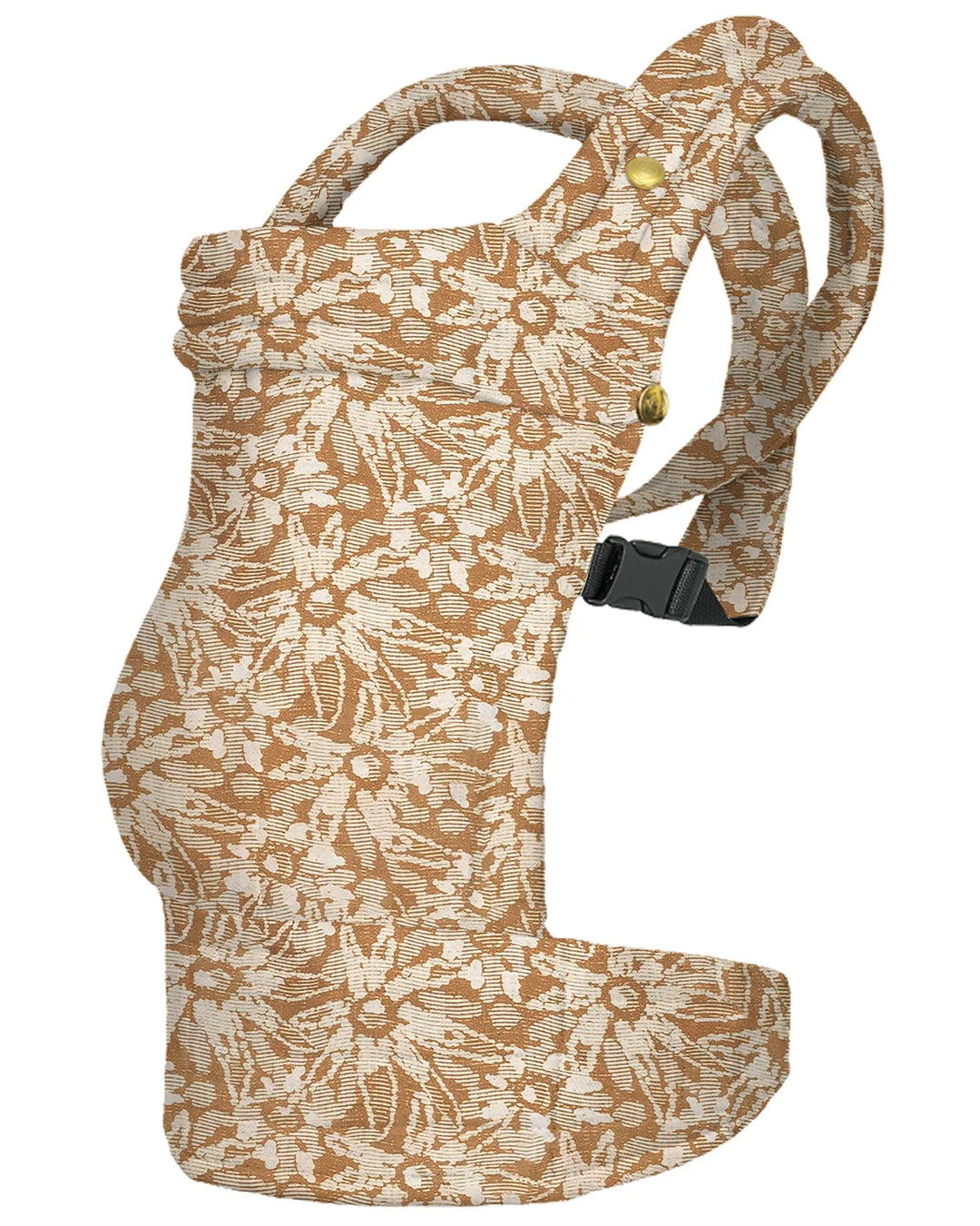 Babytrage „Warmer Sand“ mit Blumenmuster