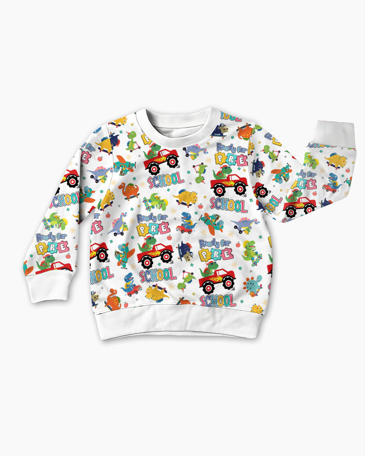 Sweatshirt mit Rundhalsausschnitt aus Bambusfaser