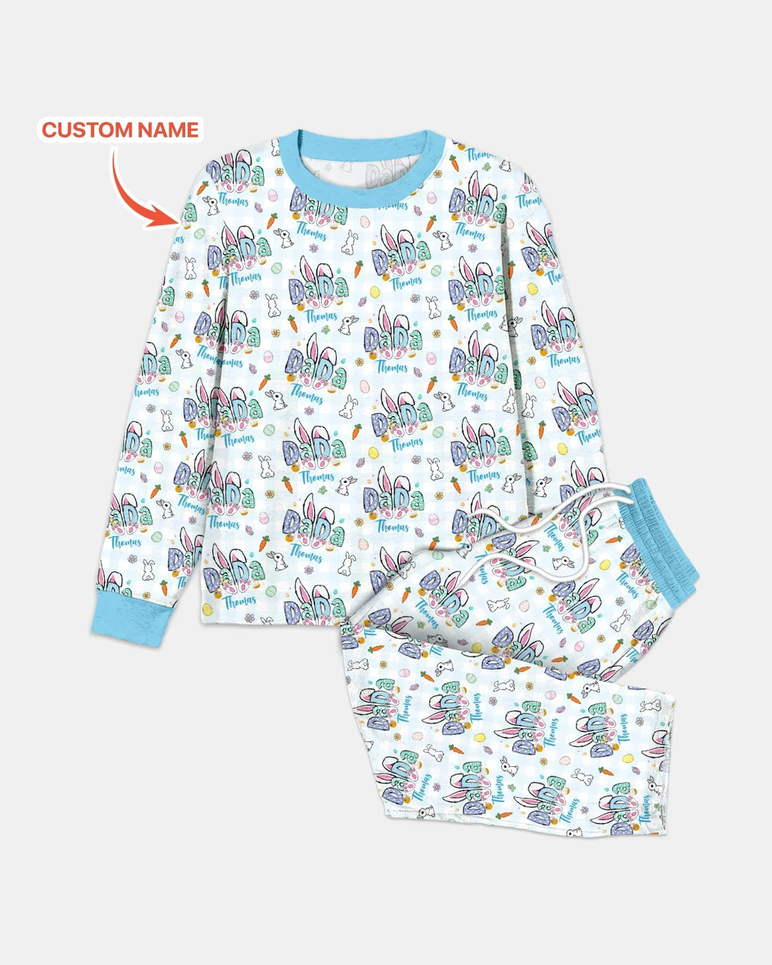 Vorlage Benutzerdefiniertes Herren-Pyjama-Set
