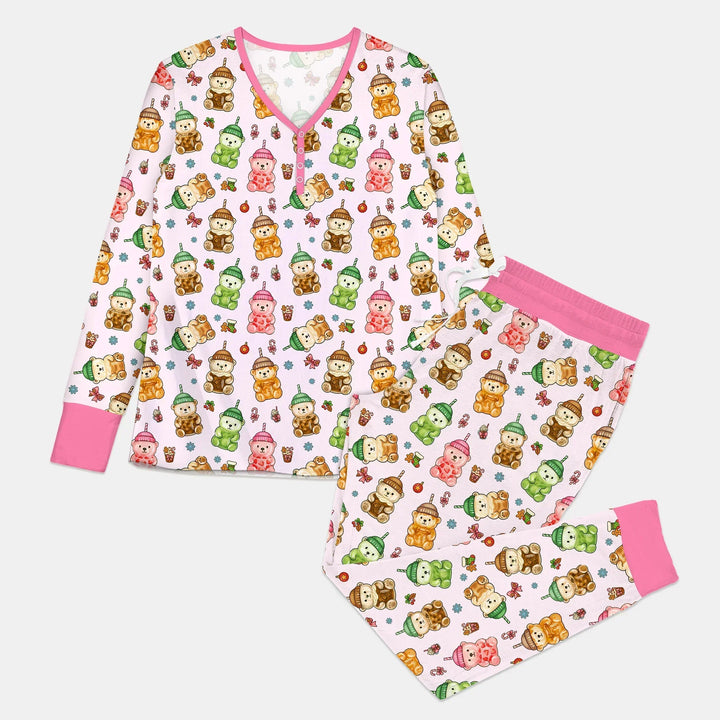 Vorlage für individuelles Damen-Pyjama-Set