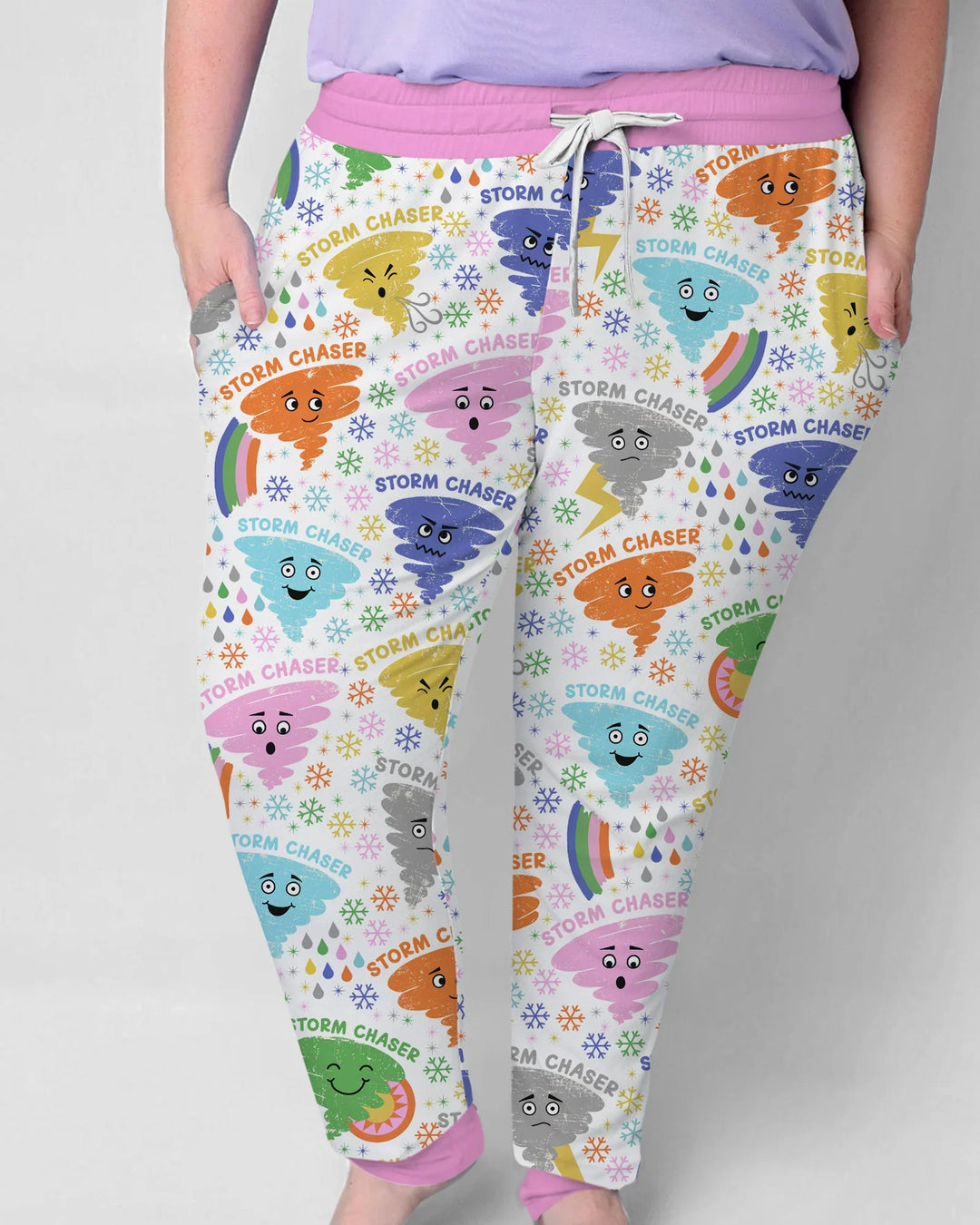Tornado Family Matching Bamboo Women Pajama Set