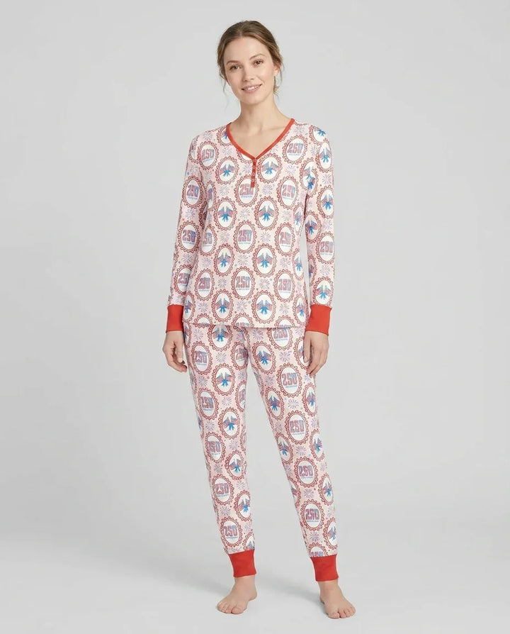 Vorlage Bambus Damen Pyjama Set