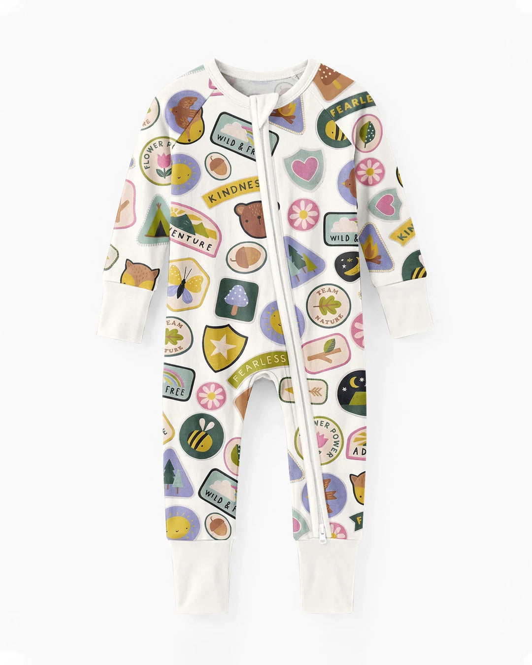 Gerippte Babykleidung mit individuellem Foto - Weich &amp; Skizzenhaft