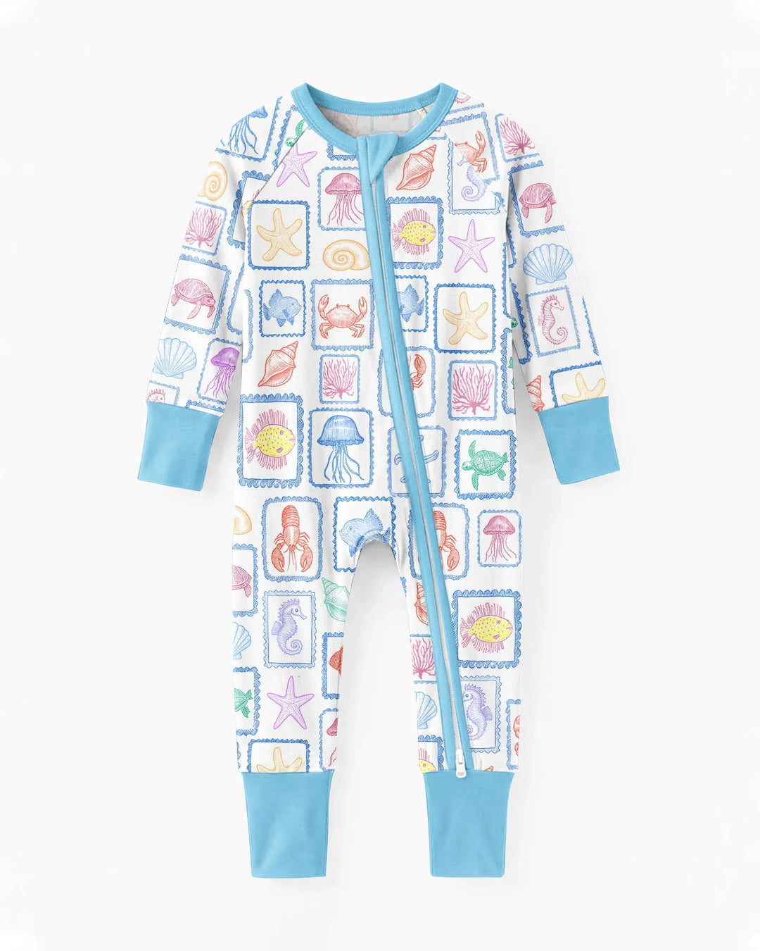 Gerippte Babykleidung mit individuellem Foto - Weich &amp; Skizzenhaft