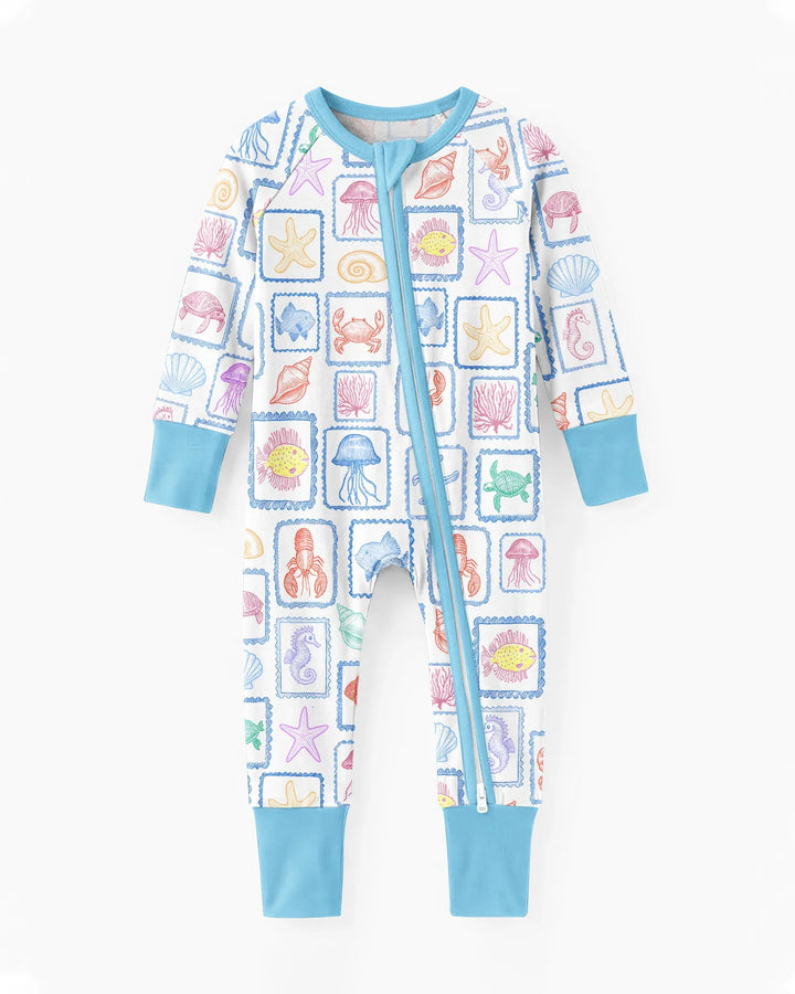 Gerippte Babykleidung mit individuellem Foto - Weich &amp; Skizzenhaft