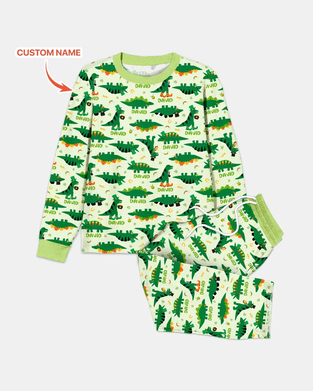 Vorlage Benutzerdefiniertes Herren-Pyjama-Set