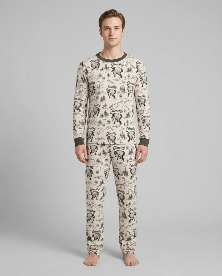 Vorlage Bambus-Pyjama-Set für Herren