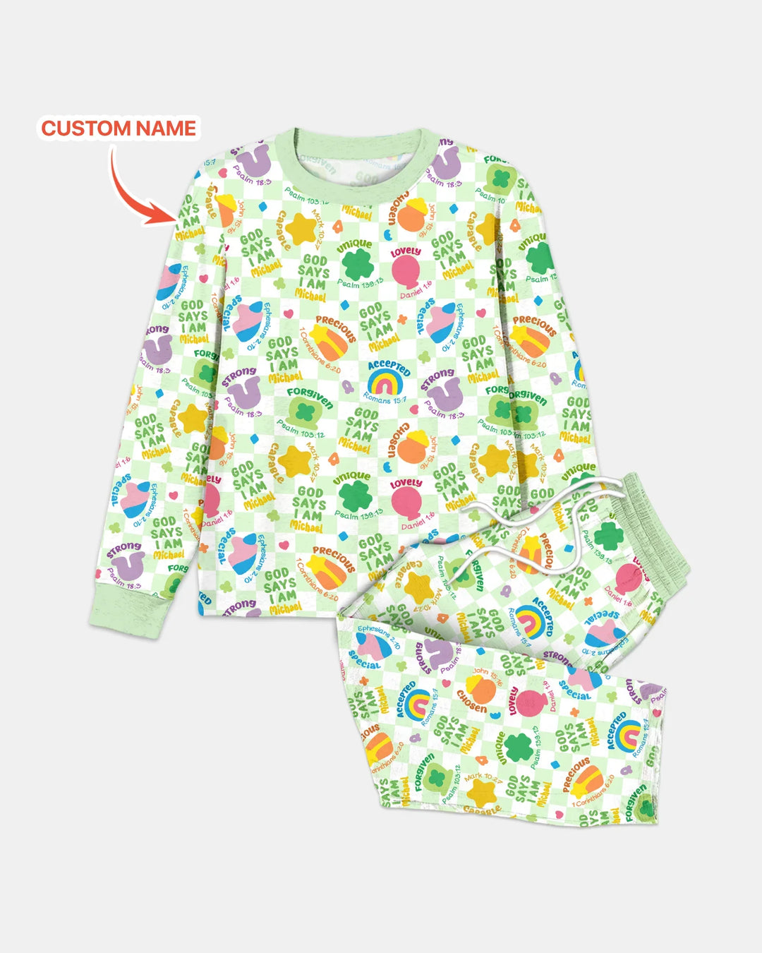 Vorlage Benutzerdefiniertes Herren-Pyjama-Set