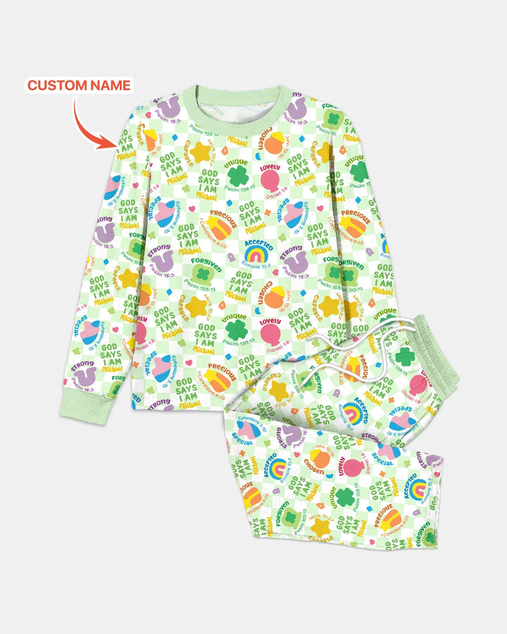 Vorlage Benutzerdefiniertes Herren-Pyjama-Set