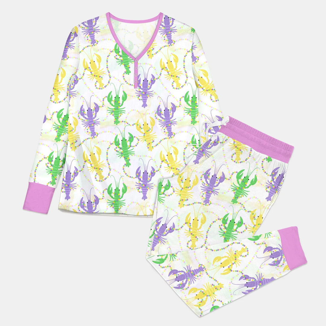Vorlage für individuelles Damen-Pyjama-Set
