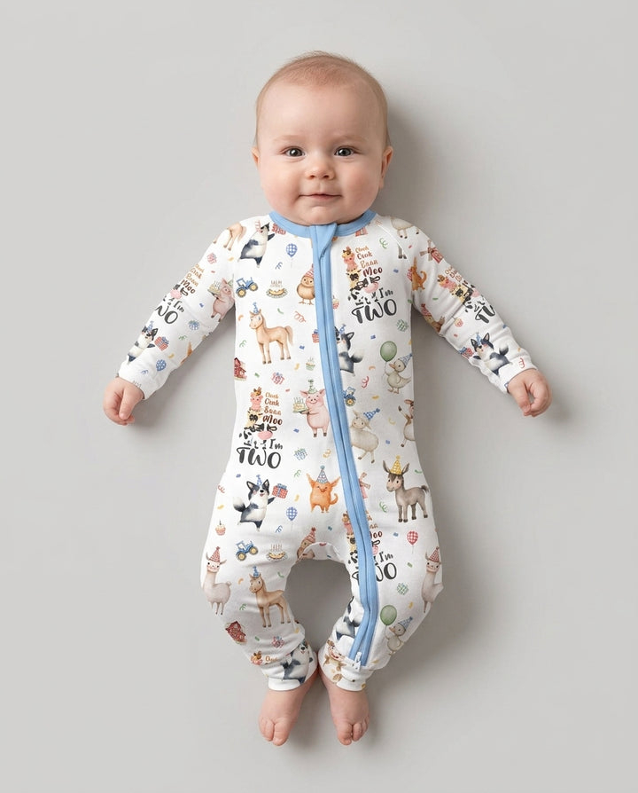 Gerippte Babykleidung mit individuellem Foto - Weich &amp; Skizzenhaft