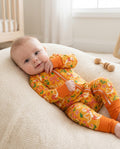 Cute Duck Pumpkin Fall Bamboo Convertible Zippy