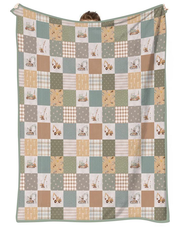 Vorlage Quilt Decke