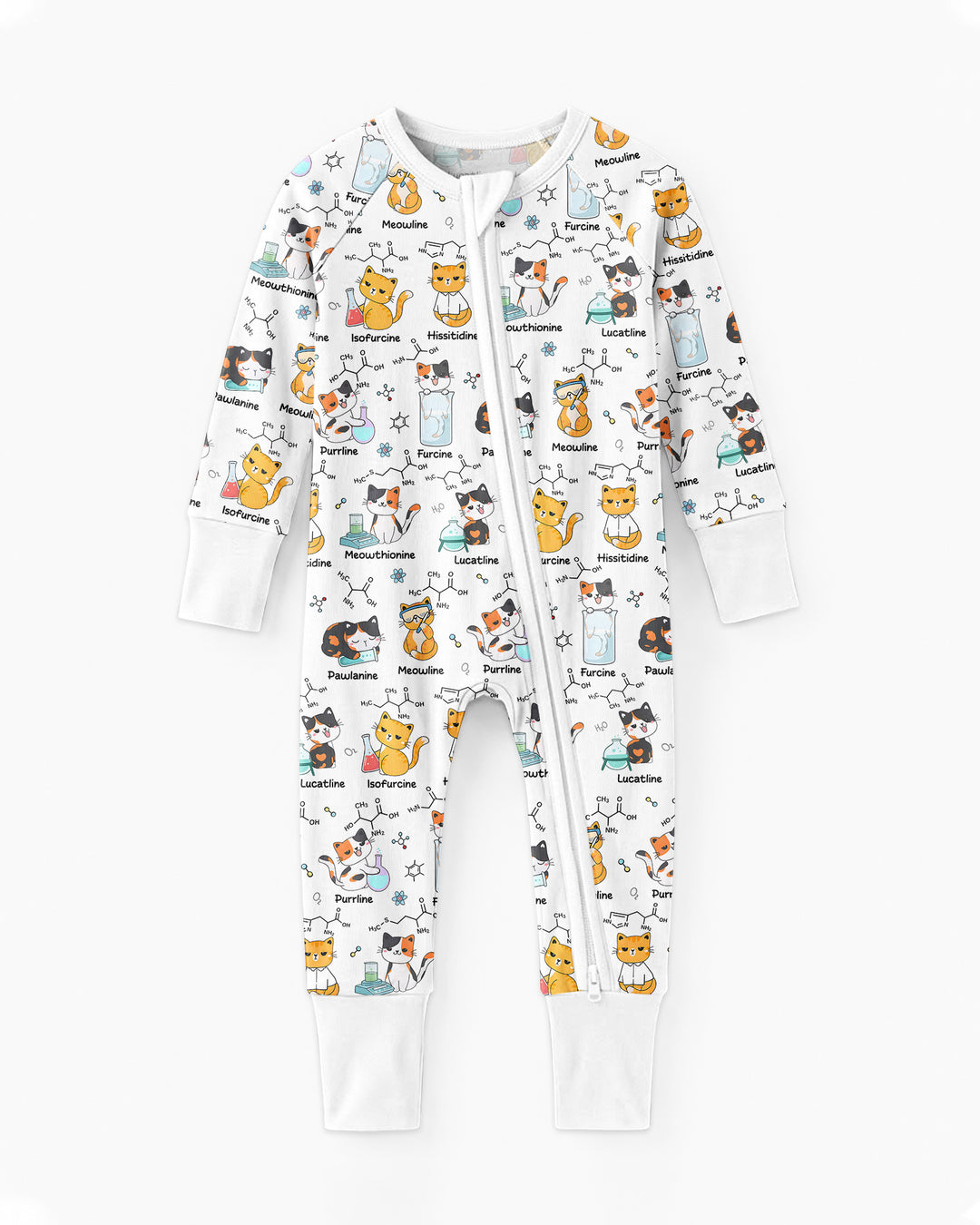 Biochemistry Cat Bamboo Convertible Zippy