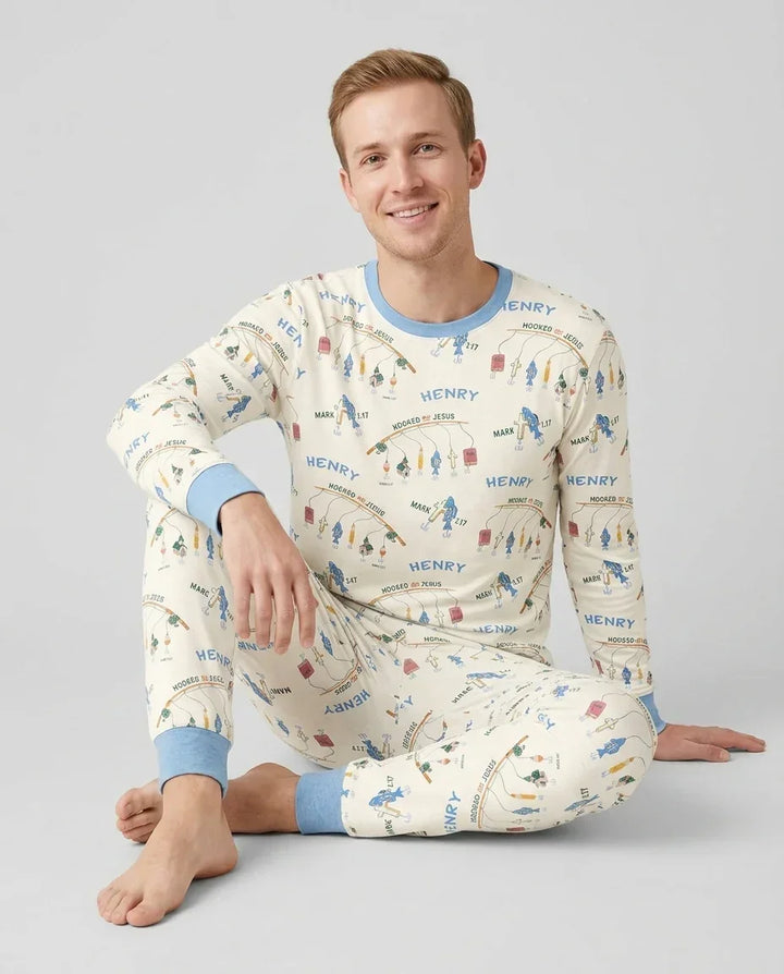 Vorlage Benutzerdefiniertes Herren-Pyjama-Set