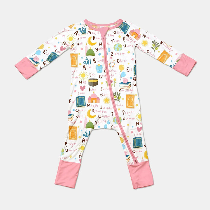 Islamic Alphabet Bamboo Convertible Zippy