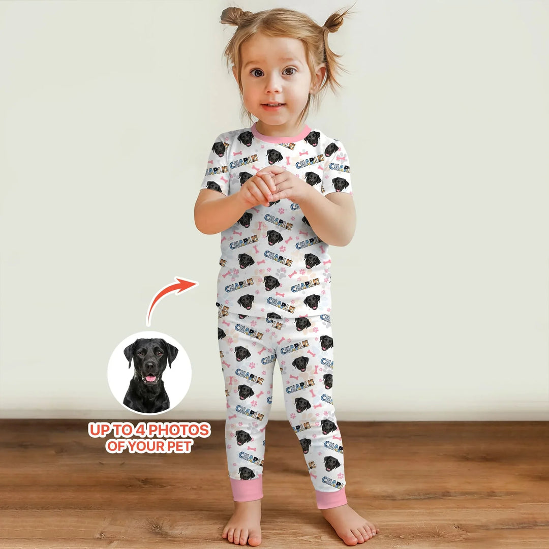 Zweiteiliges, kurzärmliges Pyjama-Set mit Marienkäfern