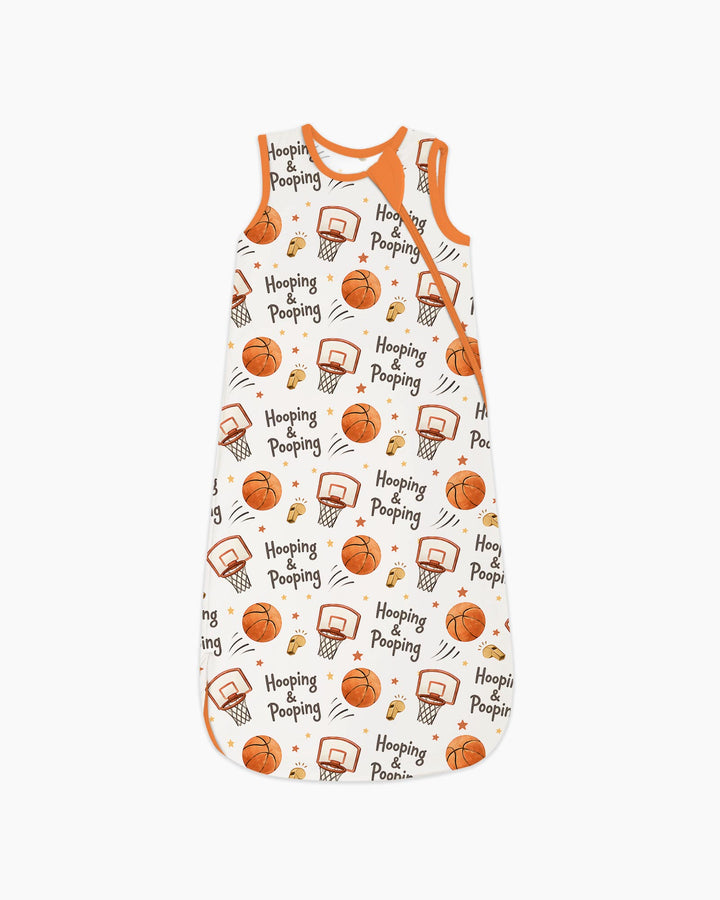 Funny Basketball Hooping & Pooping Bamboo Sleep Bag