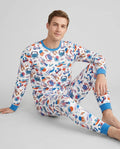 Vorlage Herren-Pyjama-Set