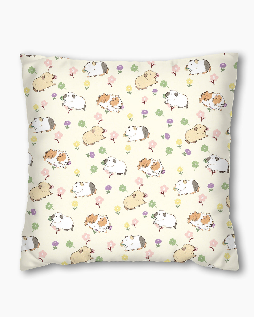 Guinea Pig Garden Bamboo Pillow Case
