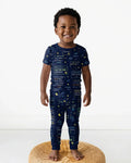 It Techy Job Matching Dad and Son Bamboo Two Piece Short Sleeve Pajama Set