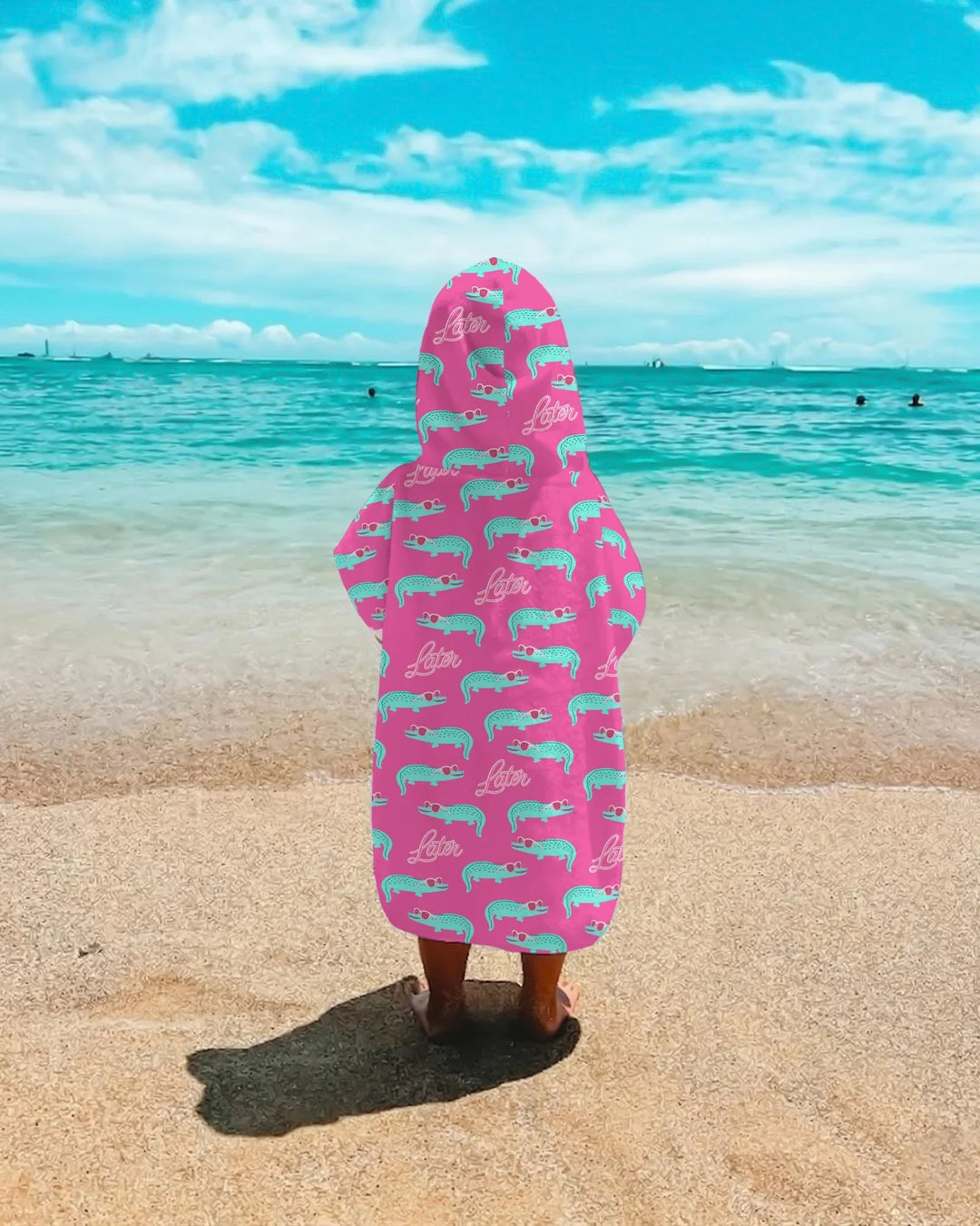 Later Gator Bambus Schwimm-Poncho