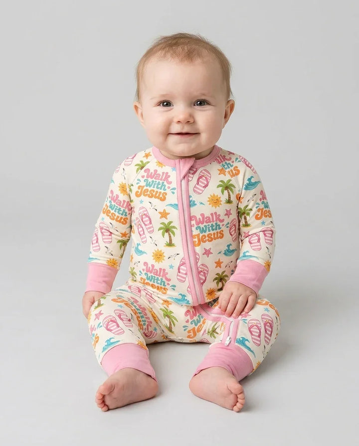 Groovy Summer Walk With Jesus Bamboo Convertible Zippy