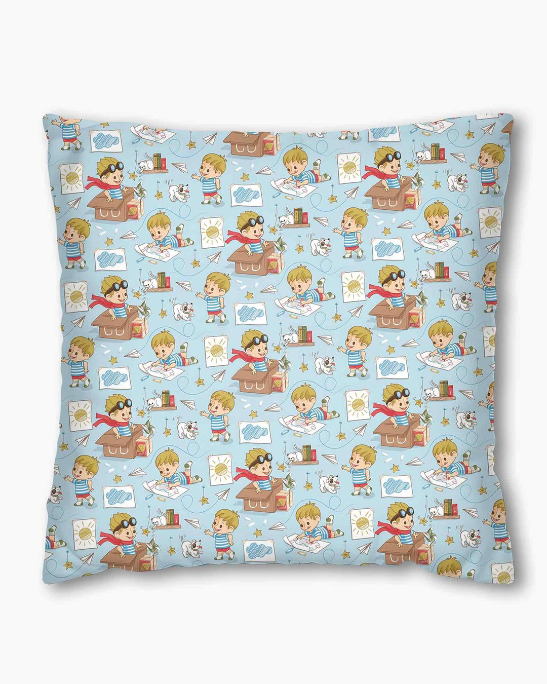 Tiny Explorer Tales Bamboo Pillow Case