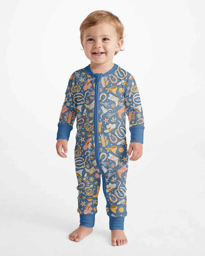 Doodly Cowboy Bamboo Convertible Zippy