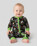 Kawaii Skeleton Dinos Bamboo Convertible Zippy