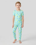Zweiteiliges, kurzärmliges Pyjama-Set mit Marienkäfern