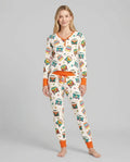 Vorlage Bambus Damen Pyjama Set